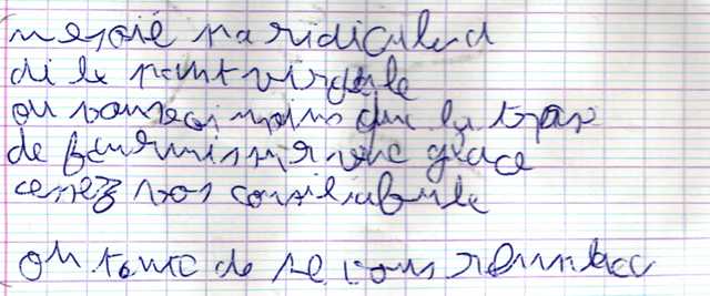 T garcon avant